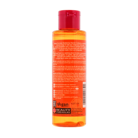 Beauty Formulas Brightening Vitamin C Facial Tonic 150ml