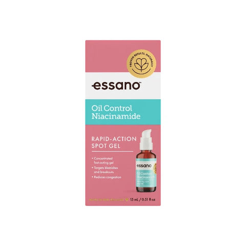 Essano Oil Control Niacinamide Rapid-Action Spot Gel 15ml