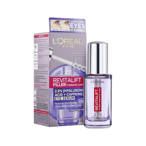 L'Oreal Paris Revitalift Filler Hyaluronic Acid Eye Serum 20ml