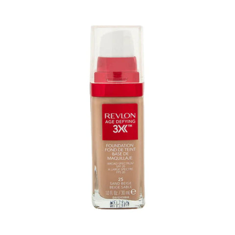 Revlon Age Defying 3X Foundation 25 Sand Beige