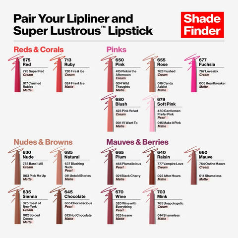 Revlon ColorStay Longwear Lip Liner 630 Nude