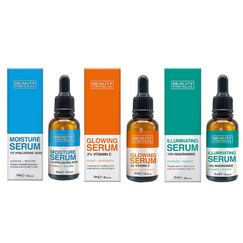 Beauty Formulas Serum Set 3pk