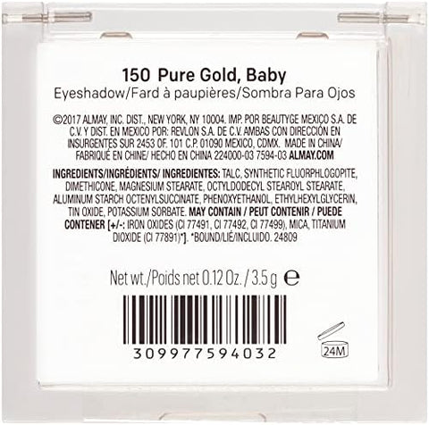 Almay Eyeshadow Squad 150 Pure Gold, Baby