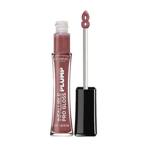 L'Oreal Infallible Pro Plump Lip Gloss 604 Radiant Mauve
