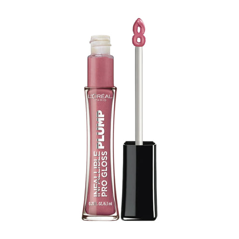 L'Oreal Infallible Pro Plump Lip Gloss 606 Mauve Glow