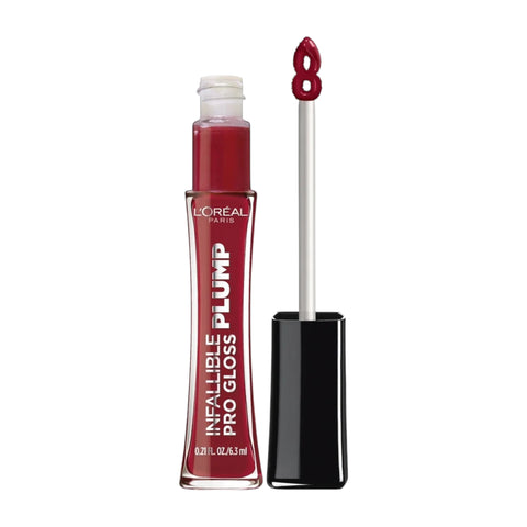L'Oreal Infallible Pro Plump Lip Gloss 611 Ruby Sheen
