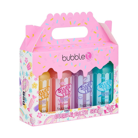 Bubble T Sweetea Bubble Bath Set 4pc