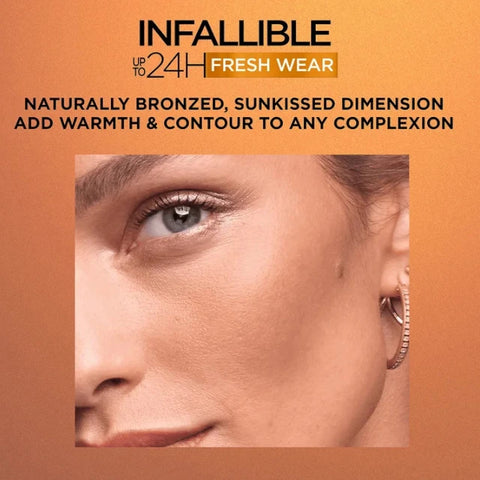 L'Oreal Infallible 24H Fresh Wear Bronzer 200 Fair