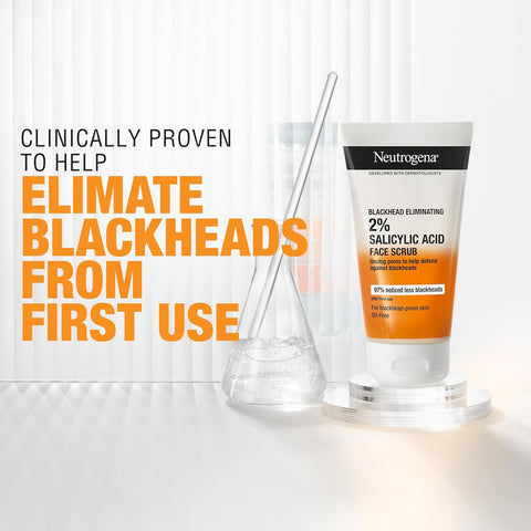 Neutrogena Blackhead Eliminating Face Scrub 150ml