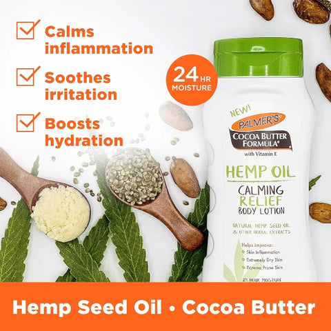 Palmers Cocoa Butter Formula Hemp Oil Relief Body Lotion 235ml