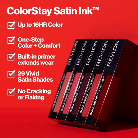 Revlon ColorStay Satin Ink Liquid Lipcolor 032 Lady Topaz