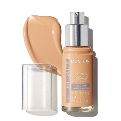 Revlon Illuminance Skin Caring Foundation 305 Medium Sand
