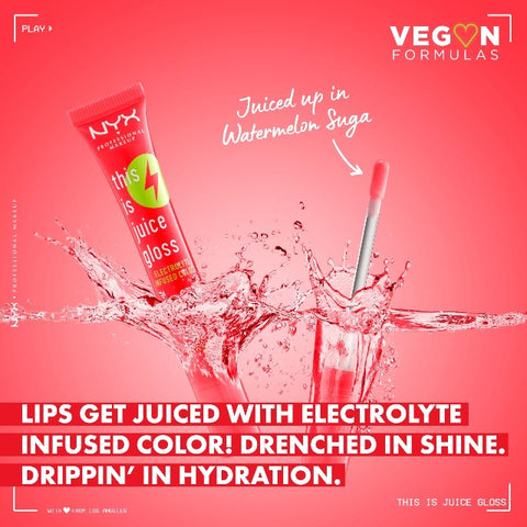 NYX This Is The Juice Gloss Watermelon Suga 10ml