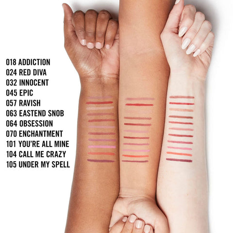 Rimmel Exaggerate Full Colour Lip Liner 024 Red Diva