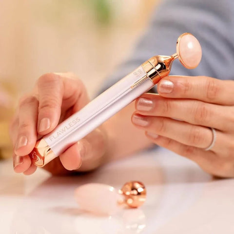 Flawless Contour Micro Vibrating Facial Roller & Massager