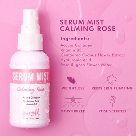 Barry M Serum Mist Calming Rose 50ml