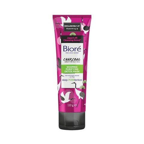Biore Charcoal Whipped Purifying Detox Mask 110g