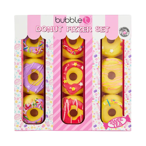 Bubble T Sweetea Donut Fizzer Set 9pc