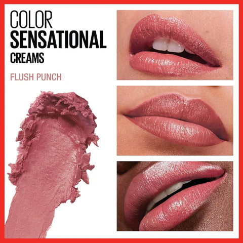 Maybelline Color Sensational The Creams Lipstick 222 Flush Punch