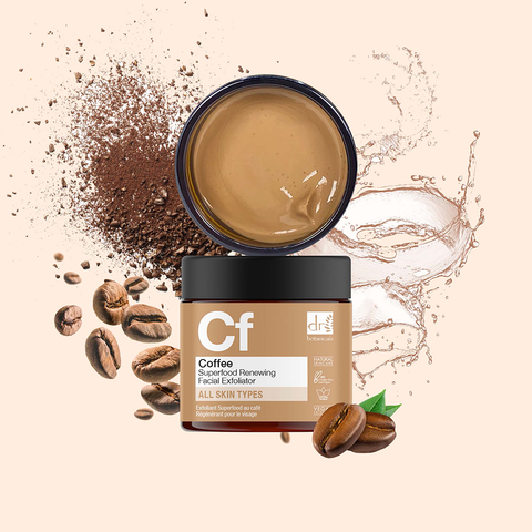Dr Botanicals Coffee Superfood Renewing Facial Exfoliator 60ml