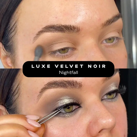 Eylure Luxe Velvet Noir Matte Black Lashes Nightfall