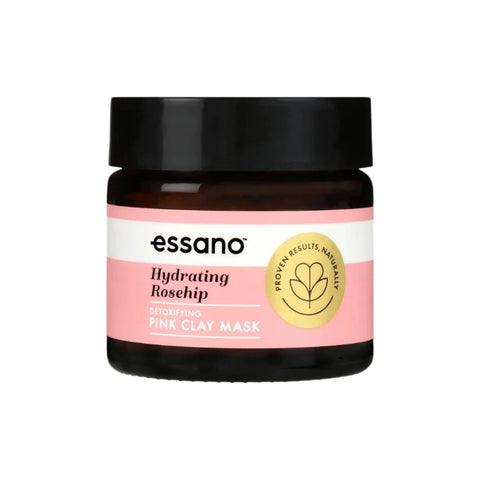 Essano Hydrating Rosehip Detoxifying Pink Clay Mask 50g