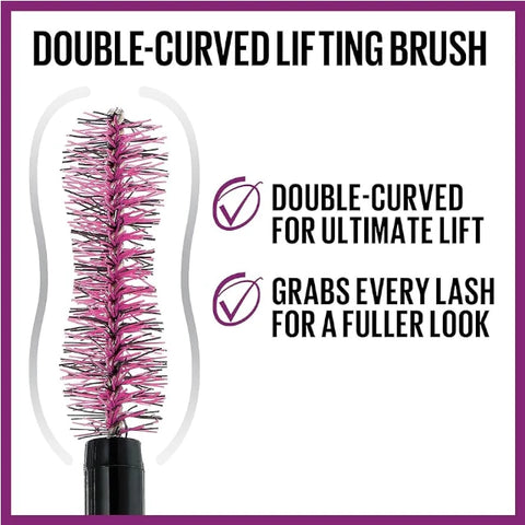 Maybelline The Falsies Lash Lift Volumising Mascara Waterproof 01 Black