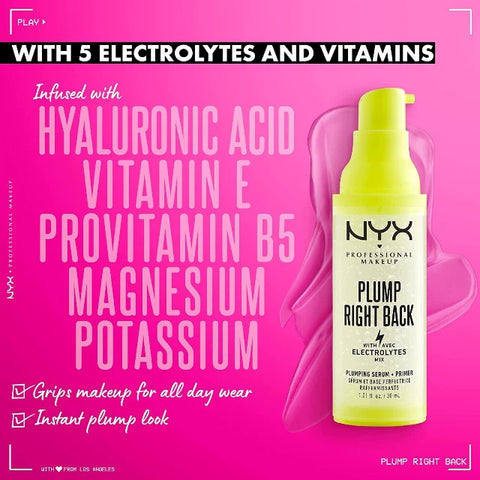 NYX Plump Right Back Plumping Serum + Primer 30ml