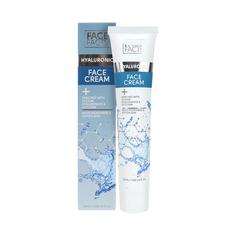 Face Facts Hyaluronic Hydrating Face Cream 50ml