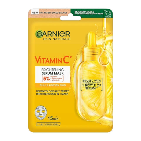 Garnier Skin Active Vitamin C Brightening Serum Mask