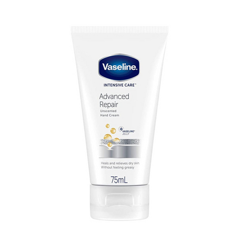 Vaseline Advanced Repair Hand Cream Unscented 75ml