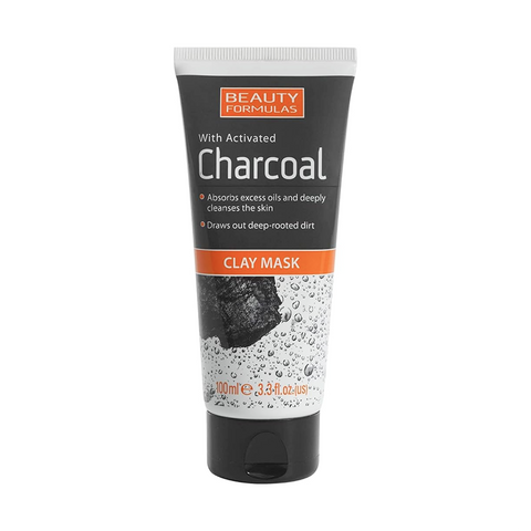 Beauty Formulas Charcoal Clay Mask 100ml