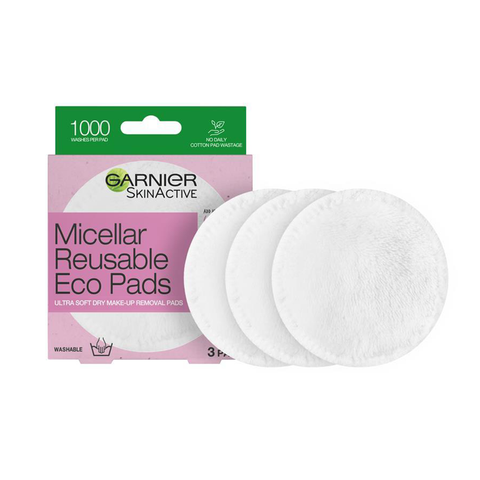 Garnier Micellar Reusable Eco Pads 3pk
