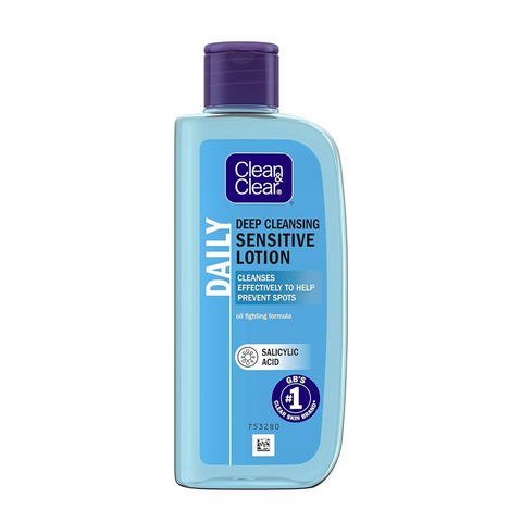 Clean & Clear Deep Cleansing Lotion Sensitive Skin 200ml
