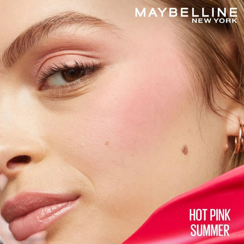 Maybelline Sunkisser Hazy Matte Liquid Blush 31 Hot Pink Summer