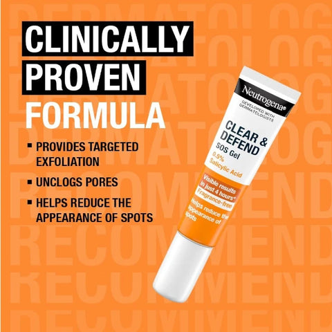 Neutrogena Clear & Defend SOS Gel 15ml