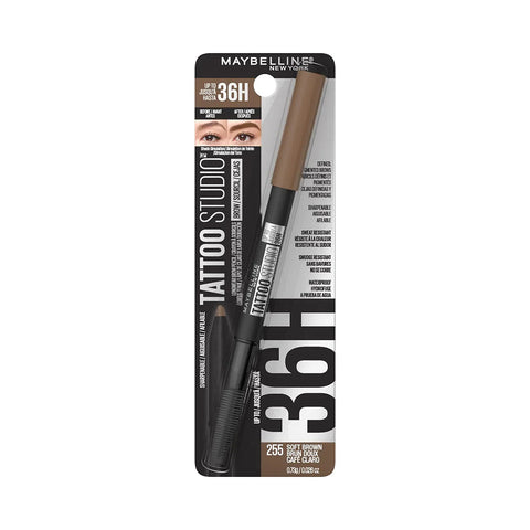 Maybelline Tattoo Brow 36H Longwear Eyebrow Pencil 255 Soft Brown