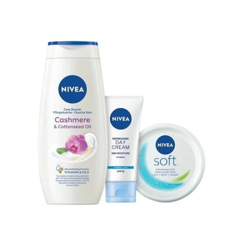 Nivea Feel Gorgeous Skincare Regime Gift Set 4pc