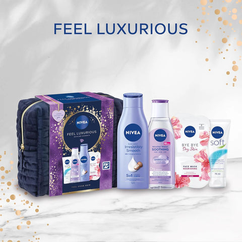 Nivea Feel Luxurious Skincare Moments Gift Set 5pc