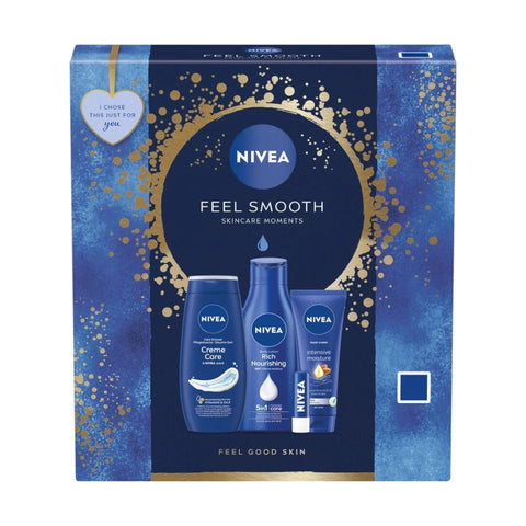 Nivea Feel Smooth Skincare Moments Gift Set 4pc