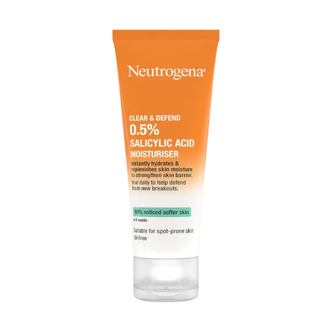 Neutrogena Clear & Defend 0.5% Salicylic Acid Moisturiser 50ml