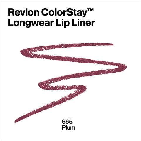 Revlon ColorStay Longwear Lip Liner 665 Plum