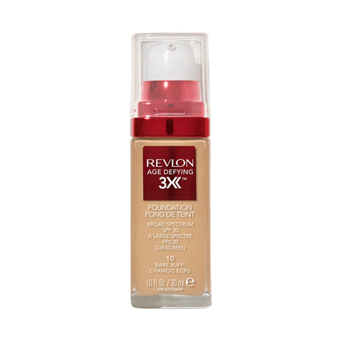 Revlon Age Defying 3X Foundation 10 Bare Buff