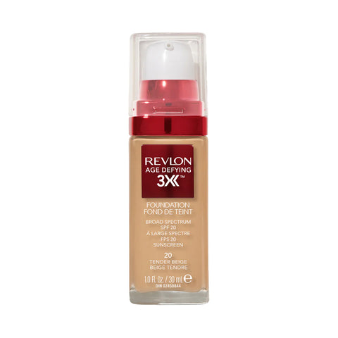 Revlon Age Defying 3X Foundation 20 Tender Beige
