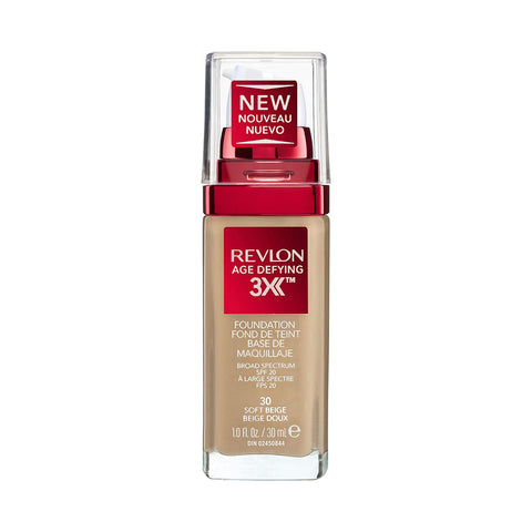 Revlon Age Defying 3X Foundation 30 Soft Beige