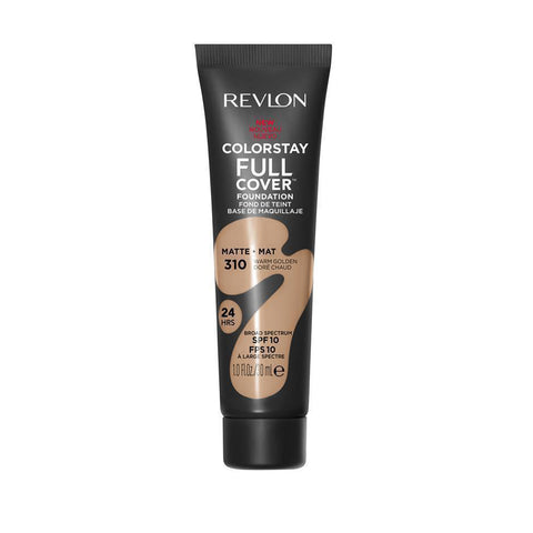 Revlon ColorStay Full Cover Foundation SPF10 Matte 310 Warm Golden
