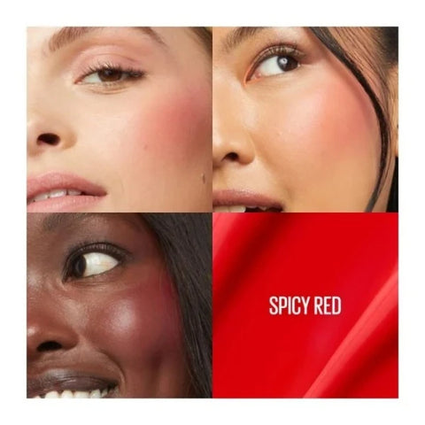 Maybelline Sunkisser Hazy Matte Liquid Blush 36 Spicy Red
