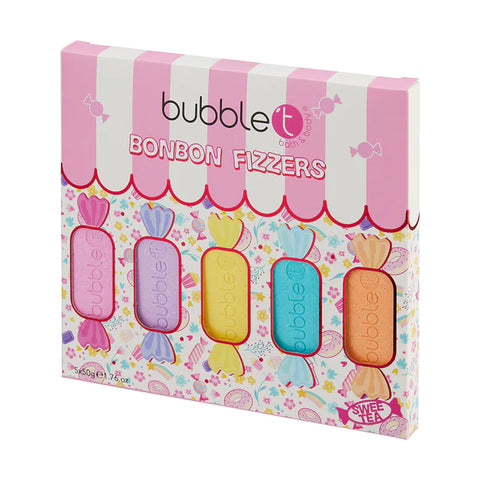 Bubble T Sweetea Bonbon Fruity Bath Bomb Gift Set 5pc