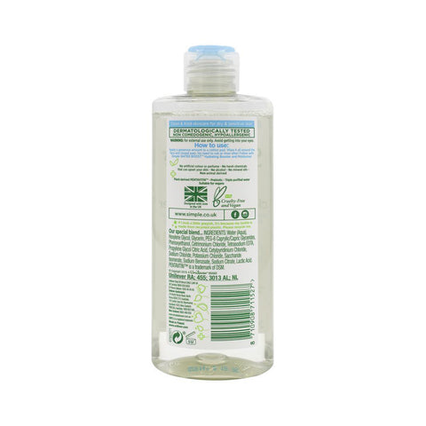 Simple Micellar Cleansing Water 200ml