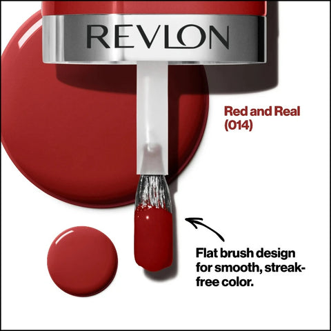 Revlon Ultra HD Snap Nail Enamel - 014 Red And Real 8ml